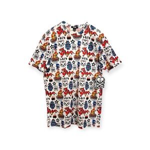 NEW Tokidoki Ninja Dragon Sushi Kaiju Monster Ramen T-Shirt Men’s Large Tee NWT